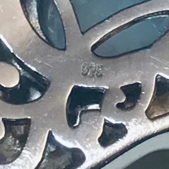 Sterling Silver Genuine Green Jade Smiling Buddha Pendant - Picture 2 of 14